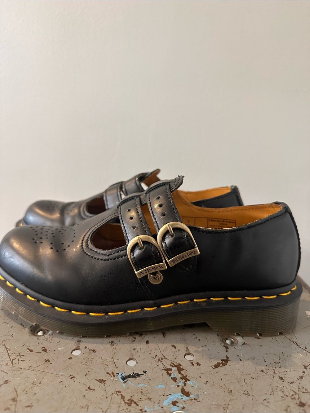 Dr Martens 8065 Mary Jane Strap Shoes - Picture 2 of 11